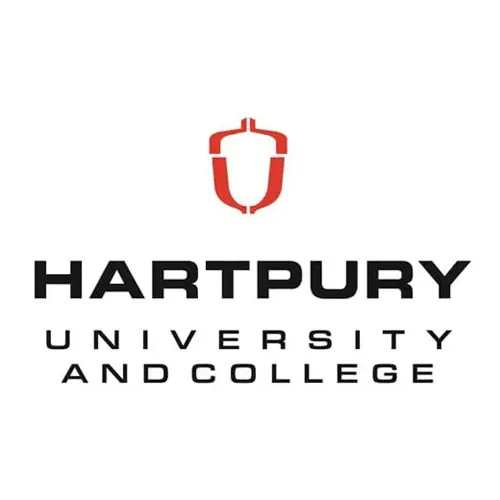 Hartpury University College logo.