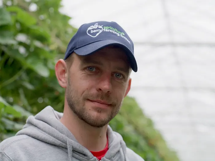 Jarek is a team leaded in the picking operation at Wicks Farm.