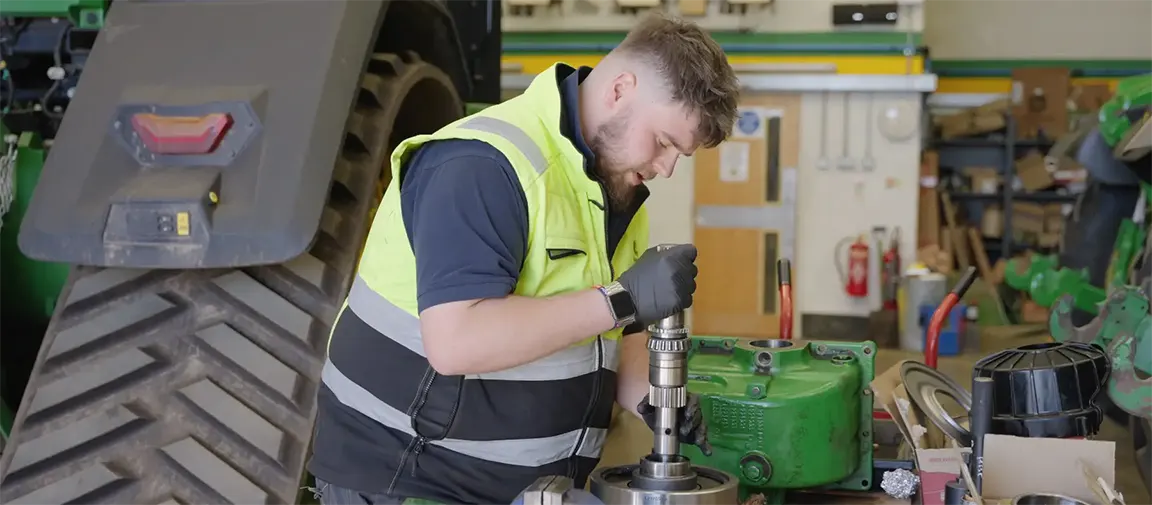 Charlie Wahlandt says his apprenticeship has helped him build confidence in his own abilities and develop skills to set him up with a career for life.